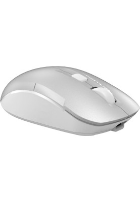 Миша A4Tech Fstyler FB26CS, Desk+Air, Icy White, оптична, Bluetooth / 2.4 ГГц, 1000/1600/2000 dpi, 4 кнопки, вбудований акумулятор, USB Type-C