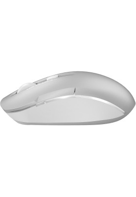 Миша A4Tech Fstyler FB26CS, Desk+Air, Icy White, оптична, Bluetooth / 2.4 ГГц, 1000/1600/2000 dpi, 4 кнопки, вбудований акумулятор, USB Type-C