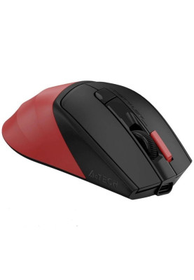 Миша A4Tech Fstyler FG45CS, Desk+Air, Sports Red, оптична, бездротова, 1000/1600/2000 dpi, 7 кнопок, вбудований акумулятор, USB Type-C