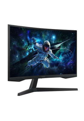 Монітор вигнутий 32" Samsung Odyssey G5, Black, WLED, VA, 2560x1440 (16:9), 1 мс, 165 Гц, 300 кд/м², 2500:1, HDR10, 1000R, 178°/178°, HDMI/DP, VESA 75x75 мм, FreeSync Premium (LS32CG550EIXCI)