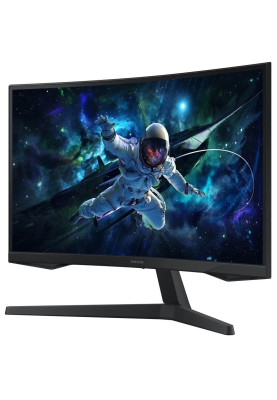 Монітор вигнутий 32" Samsung Odyssey G5, Black, WLED, VA, 2560x1440 (16:9), 1 мс, 165 Гц, 300 кд/м², 2500:1, HDR10, 1000R, 178°/178°, HDMI/DP, VESA 75x75 мм, FreeSync Premium (LS32CG550EIXCI)