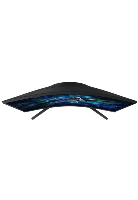 Монітор вигнутий 32" Samsung Odyssey G5, Black, WLED, VA, 2560x1440 (16:9), 1 мс, 165 Гц, 300 кд/м², 2500:1, HDR10, 1000R, 178°/178°, HDMI/DP, VESA 75x75 мм, FreeSync Premium (LS32CG550EIXCI)