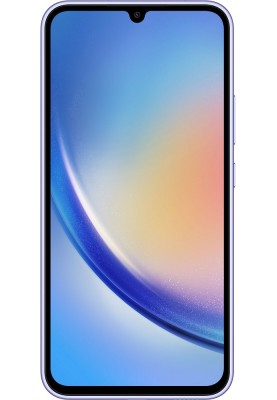 Смартфон Samsung Galaxy A34 5G Light Violet, 2 NanoSim, 6.6" (2340х1080) AMOLED, Mediatek Dimensity 1080, RAM 6Gb, ROM 128GB, Wi-Fi, BT, 5G, 4 Cam, Li-Ion 5000mAh, Android 13 (SM-A346ELVASEK)