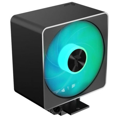 Кулер для процесора APNX AP1-V ARGB, Black, алюміній/мідь, 1x120 мм ARGB PWM, для Intel 1700/1200/115x, AMD AM5/AM4, висота 157 мм, до 245 Вт