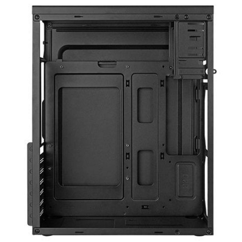 Корпус Frontier DURANT Black без БЖ, ATX/MicroATX/Mini ITX, 1x5.25",2x3.5",1x2.25", 395*215*445мм