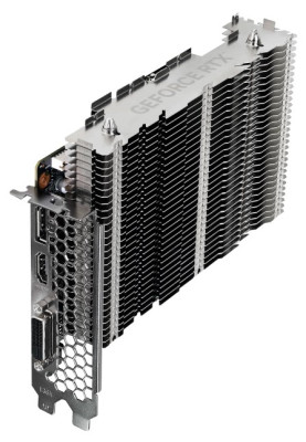 Відеокарта GeForce RTX 3050, Palit, KalmX, 6Gb GDDR6, 96-bit, DVI/HDMI/DP, 1470/14000 MHz (NE63050018JE-1070H)