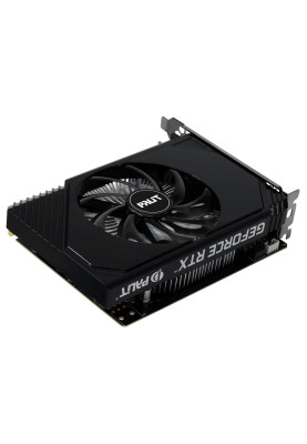 Відеокарта GeForce RTX 3050, Palit, StormX, 6Gb GDDR6, 96-bit, DVI/HDMI/DP, 1470/14000 MHz (NE63050018JE-1070F)