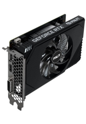 Відеокарта GeForce RTX 3050, Palit, StormX, 6Gb GDDR6, 96-bit, DVI/HDMI/DP, 1470/14000 MHz (NE63050018JE-1070F)