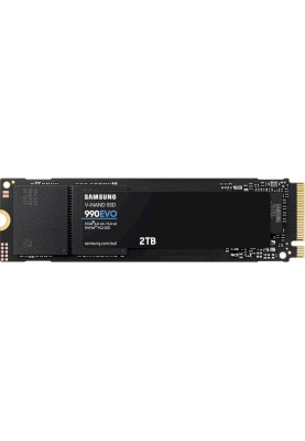 Твердотільний накопичувач M.2 2Tb, Samsung 990 Evo, PCI-E 4.0 x4, 3D TLC, 5000/4200 MB/s (MZ-V9E2T0BW)