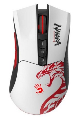 Миша Bloody R90 Plus Naraka, Wireless+USB, 5000 cpi, Bloody, metal feet, підсвічування