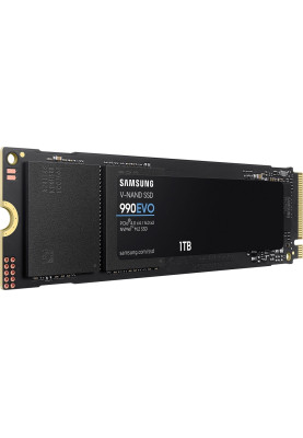 Твердотільний накопичувач M.2 1Tb, Samsung 990 Evo, PCI-E 4.0 x4, 3D TLC, 5000/4200 MB/s (MZ-V9E1T0BW)