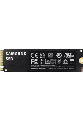 Твердотільний накопичувач M.2 1Tb, Samsung 990 Evo, PCI-E 4.0 x4, 3D TLC, 5000/4200 MB/s (MZ-V9E1T0BW)
