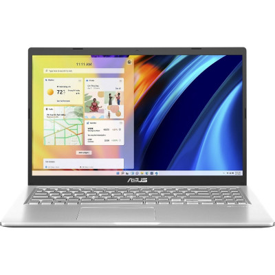 Ноутбук 15" Asus VivoBook 15 X1500EA-EJ4285 (90NB0TY6-M04RH0) Silver 15.6" FullHD 1920x1080 глянцевий, Intel Pentium Gold 7505 2.0-3.5GHz, RAM 8GB, SSD 512GB, Intel UHD Graphics, DOS