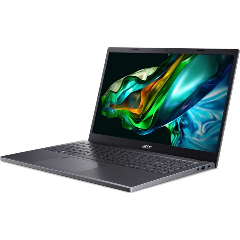 Ноутбук 15" Acer Aspire 5 A515-58GM-53JJ (NX.KQ4EU.001) Steel Gray 15.6" FullHD 1920x1080 IPS матовий, Intel Core i5-13420H 2.1-4.6GHz, RAM 16GB, SSD 512GB, nVidia GeForce RTX 2050 4GB, DOS