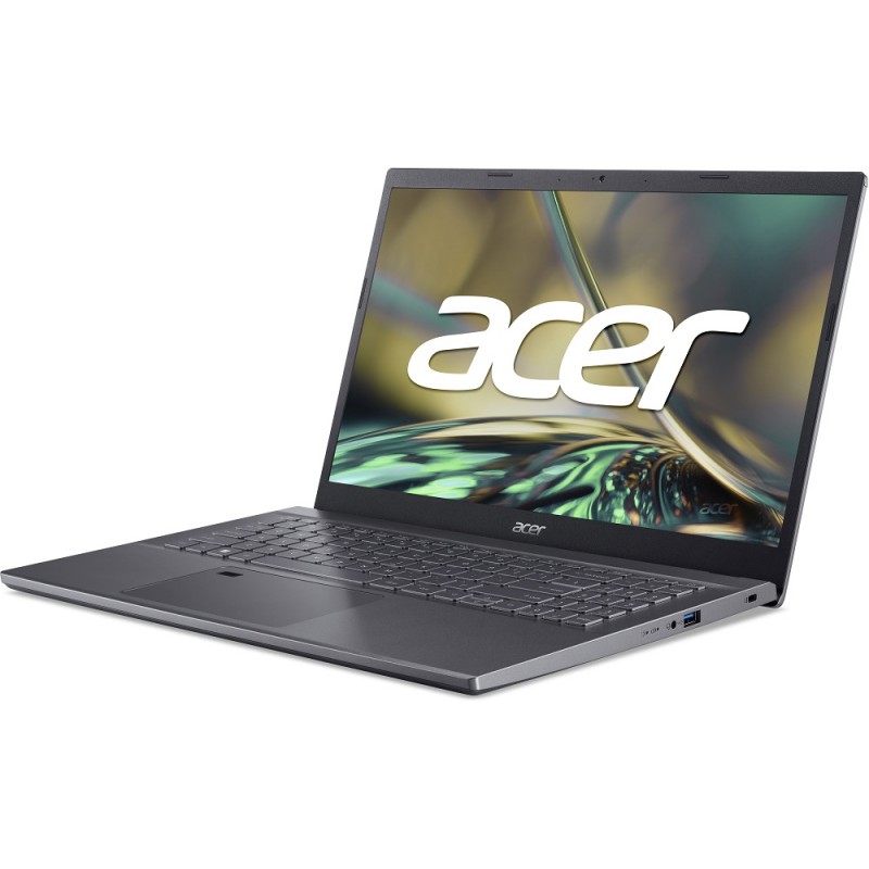 Ноутбук 15" Acer Aspire 5 A515-57G-58PA (NX.KMHEU.006) Steel Gray 15.6" FullHD 1920x1080 IPS матовий, Intel Core i5-1235U 1.3-4.4GHz, RAM 16GB, SSD 512GB, nVidia GeForce RTX 2050 4GB, DOS