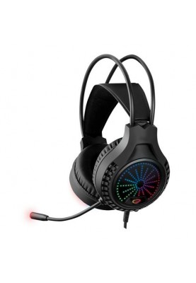 Навушники Esperanza Aviator RGB 5.1, Black, USB, мікрофон, 105 дБ, 32 Ом, 1.5 м (EGH5000)