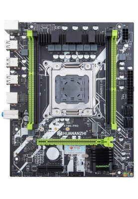 Мат.плата 2011 Huananzhi X79M Pro, B75, 4xDDR3, 1xSATA3+3xSATA2, 1xM.2, 1xPCI-E 16x 3.0, 1xPCI-E 4x 3.0, ALC887, RTL8111E, 3xUSB3.0/6xUSB2.0, MicroATX