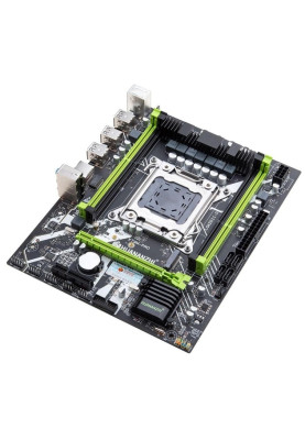 Мат.плата 2011 Huananzhi X79M Pro, B75, 4xDDR3, 1xSATA3+3xSATA2, 1xM.2, 1xPCI-E 16x 3.0, 1xPCI-E 4x 3.0, ALC887, RTL8111E, 3xUSB3.0/6xUSB2.0, MicroATX
