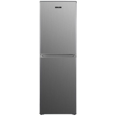 Холодильник Edler ED-274INFD, Inox, двокамерний, з нижньою мор. камерою, загальний об'єм 248L, корисний об'єм 138L/110L, механічне керування, A+, 172x55x57см