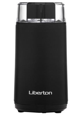 Кавомолка Liberton LCG-2302, Black, 150W, 60г, блокування включення при знятій кришці, пластиковий корпус, ніж з нержавіючої сталі