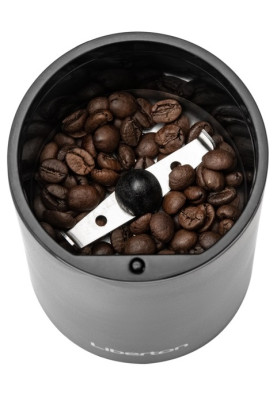 Кавомолка Liberton LCG-2302, Black, 150W, 60г, блокування включення при знятій кришці, пластиковий корпус, ніж з нержавіючої сталі