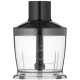 Блендер Ardesto HBG-1000BCHP, Black, 1000W, занурювальний, 5 швидкостей, турборежим, 3 насадки, подрібнювач 500мл, мірний стакан 600мл, насадка для пюре, підсвітка кнопок управління