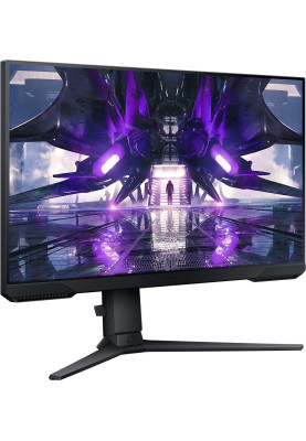 Монітор 24" Samsung Odyssey G3, Black, WLED, VA, 1920x1080 (16:9), 1 мс, 144 Гц, 250 кд/м², 3000:1, 178°/178°, HDMI/DP, FreeSync Premium, VESA 100x100 мм (LS24AG302NIXCI)