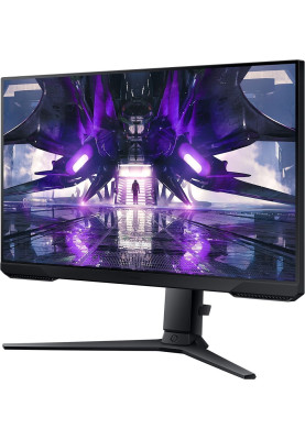 Монітор 24" Samsung Odyssey G3, Black, WLED, VA, 1920x1080 (16:9), 1 мс, 144 Гц, 250 кд/м², 3000:1, 178°/178°, HDMI/DP, FreeSync Premium, VESA 100x100 мм (LS24AG302NIXCI)