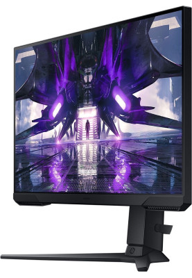 Монітор 24" Samsung Odyssey G3, Black, WLED, VA, 1920x1080 (16:9), 1 мс, 144 Гц, 250 кд/м², 3000:1, 178°/178°, HDMI/DP, FreeSync Premium, VESA 100x100 мм (LS24AG302NIXCI)
