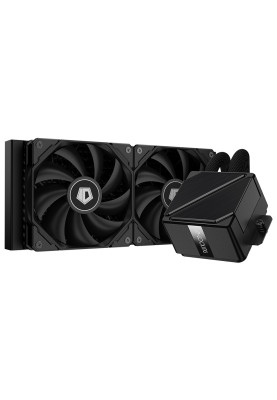 Система рідинного охолодження ID-Cooling DashFlow 240 Basic Black, Intel LGA2066/2011/1700/1200/1151/1150/1155/1156; AMD AM5/AM4, до 260Вт TDP