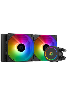 Система рідинного охолодження ID-Cooling FX240 ARGB, Intel: 1700/1200/2066/2011/1366/1151/1150/1155/1156, AMD: AM4/AM5, до 250 Вт