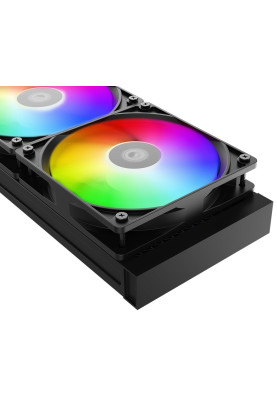 Система рідинного охолодження ID-Cooling FX240 ARGB, Intel: 1700/1200/2066/2011/1366/1151/1150/1155/1156, AMD: AM4/AM5, до 250 Вт