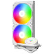 Система рідинного охолодження ID-Cooling FX240 ARGB WHITE, Intel: 1700/1200/2066/2011/1366/1151/1150/1155/1156, AMD: AM4/AM5, до 250 Вт