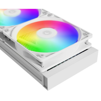 Система рідинного охолодження ID-Cooling FX240 ARGB WHITE, Intel: 1700/1200/2066/2011/1366/1151/1150/1155/1156, AMD: AM4/AM5, до 250 Вт