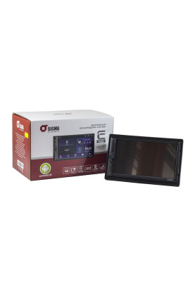 Автомагнітола SIGMA E7232 Android, 2 Din, 7", 1280x720, Multicolor, 2Gb, 32Gb, Bluetooth, Wi-Fi, GPS, microSD, USB, Android 10