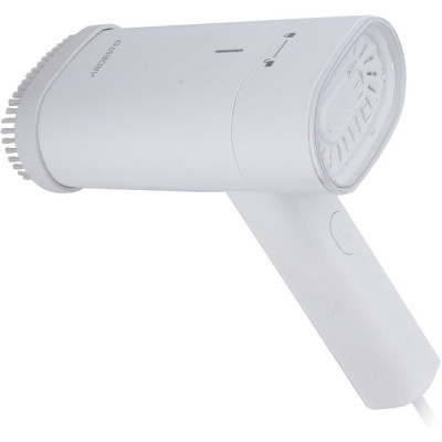 Відпарювач Ardesto SI-S1200W, White, 1200W, постійна пара 22г/хв, об'єм бака для води 120мл, керамічна підошва, делікатна насадка, складна ручка