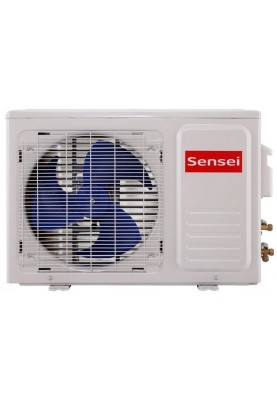 Кондиціонер Sensei SAC-09CHIB Bora Inverter, White, спліт-система, компресор інверторний, площа приміщення 25 кв.м, LED дисплей, осушення, вентиляція, обігрів, охолодження, фреон R410A, функція Auto Defrost, А+, -15~+30 / +18~+53 °C
