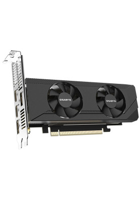 Відеокарта GeForce RTX 3050, Gigabyte, OC, 6Gb GDDR6, 96-bit, 2xHDMI/2xDP, 1477/14000 MHz, Low profile (GV-N3050OC-6GL)