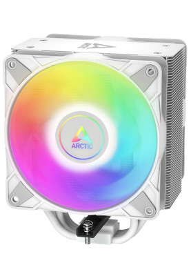 Кулер для процесора Arctic Freezer 36 A-RGB, White, алюміній/мідь, 2x120 мм ARGB, для Intel 1700, AMD AM5/AM4, висота 159 мм (ACFRE00125A)