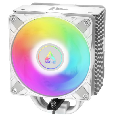 Кулер для процесора Arctic Freezer 36 A-RGB, White, алюміній/мідь, 2x120 мм ARGB, для Intel 1700, AMD AM5/AM4, висота 159 мм (ACFRE00125A)