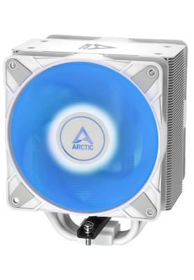 Кулер для процесора Arctic Freezer 36 A-RGB, White, алюміній/мідь, 2x120 мм ARGB, для Intel 1700, AMD AM5/AM4, висота 159 мм (ACFRE00125A)