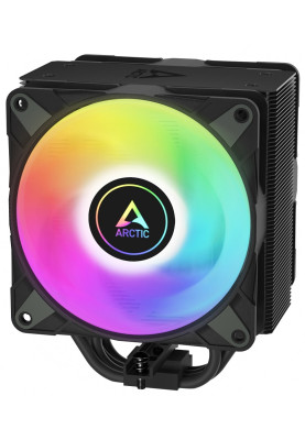 Кулер для процесора Arctic Freezer 36 A-RGB, Black, алюміній/мідь, 2x120 мм ARGB, для Intel 1700, AMD AM5/AM4, висота 159 мм (ACFRE00124A)