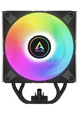 Кулер для процесора Arctic Freezer 36 A-RGB, Black, алюміній/мідь, 2x120 мм ARGB, для Intel 1700, AMD AM5/AM4, висота 159 мм (ACFRE00124A)