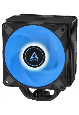 Кулер для процесора Arctic Freezer 36 A-RGB, Black, алюміній/мідь, 2x120 мм ARGB, для Intel 1700, AMD AM5/AM4, висота 159 мм (ACFRE00124A)