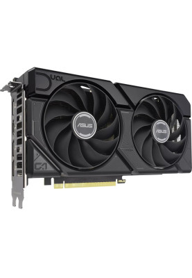 Відеокарта Radeon RX 7600 XT, Asus, DUAL OC, 16Gb GDDR6, 128-bit, HDMI/3xDP, 2801/18000 MHz, 8-pin (DUAL-RX7600XT-O16G)