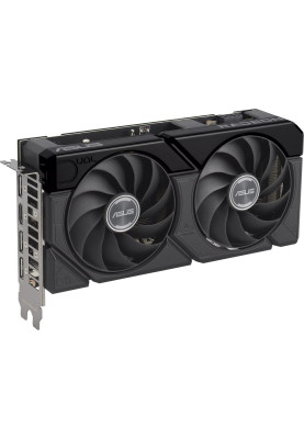 Відеокарта Radeon RX 7600 XT, Asus, DUAL OC, 16Gb GDDR6, 128-bit, HDMI/3xDP, 2801/18000 MHz, 8-pin (DUAL-RX7600XT-O16G)