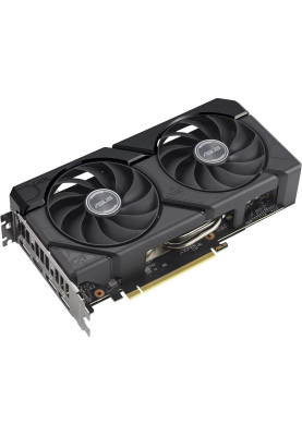Відеокарта Radeon RX 7600 XT, Asus, DUAL OC, 16Gb GDDR6, 128-bit, HDMI/3xDP, 2801/18000 MHz, 8-pin (DUAL-RX7600XT-O16G)