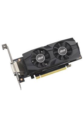 Відеокарта GeForce RTX 3050, Asus, LP BRK OC, 6Gb GDDR6, 96-bit, DVI-D/HDMI/DP, 1537/14000 MHz, Low Profile (RTX3050-O6G-LP-BRK)