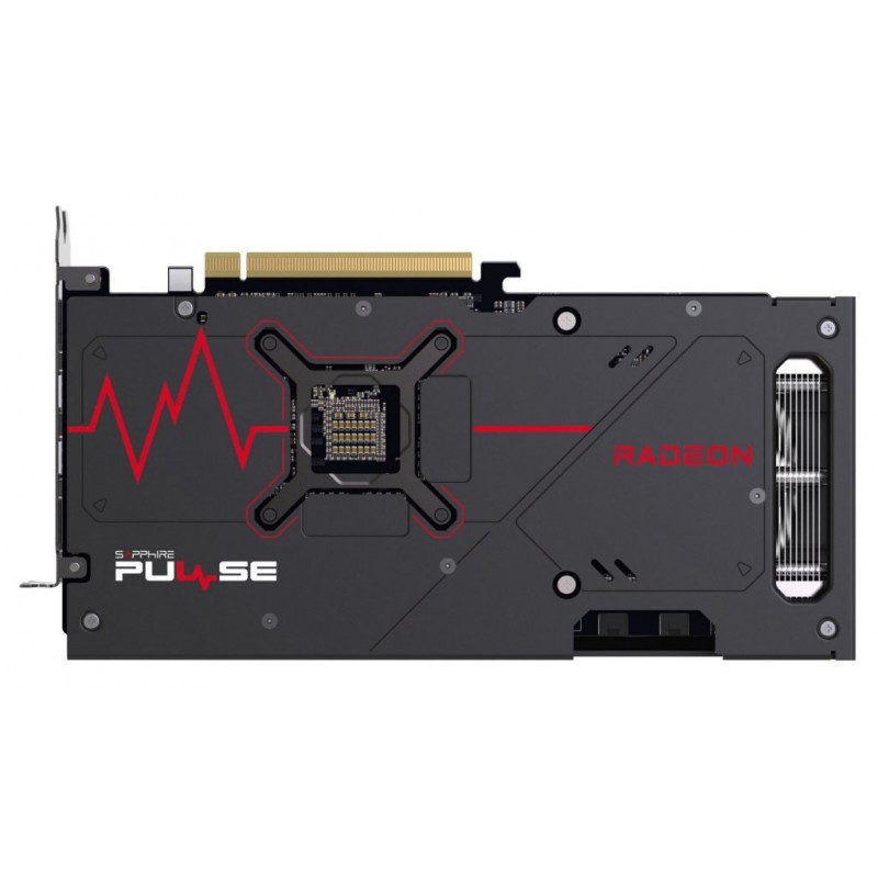 Відеокарта Radeon RX 7600 XT, Sapphire, PULSE, 16Gb GDDR6, 128-bit, 2xHDMI/2xDP, 2810/18000 MHz, 2x8-pin (11339-04-20G)