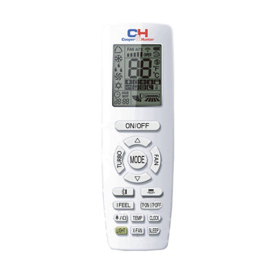Кондиціонер Cooper&Hunter CH-S12FTXF2-NG, White, спліт-система, компресор інверторний, площа приміщення 35 кв.м, вентилятор, іонізація, обігрів, осушення, охолодження, фільтрування, при низькій температурі (< -15°C), турборежим, фреон R32